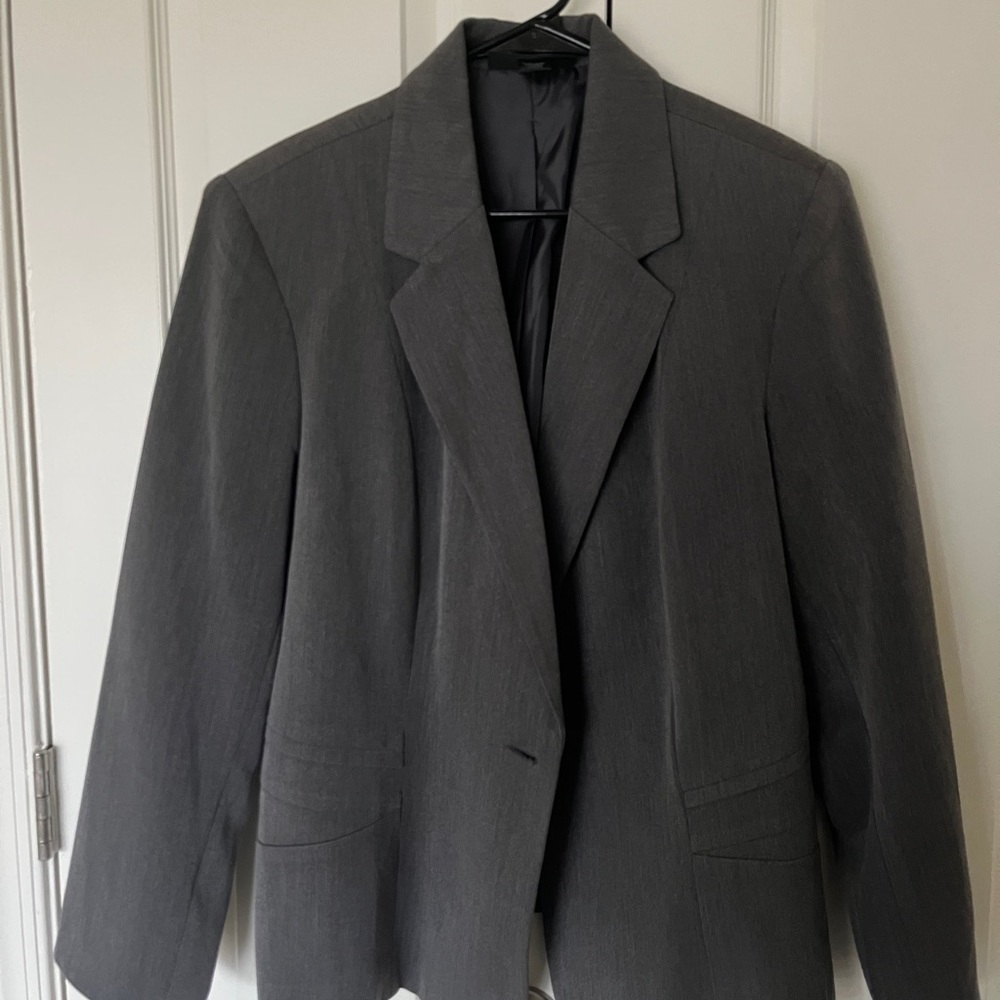 Classic Gray Blazer